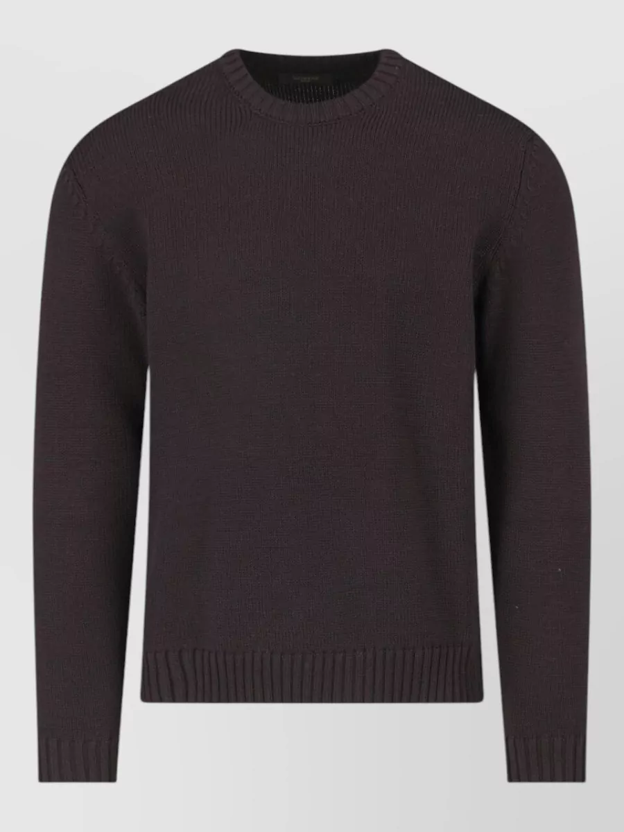 Zanone virgin wool crewneck jumper