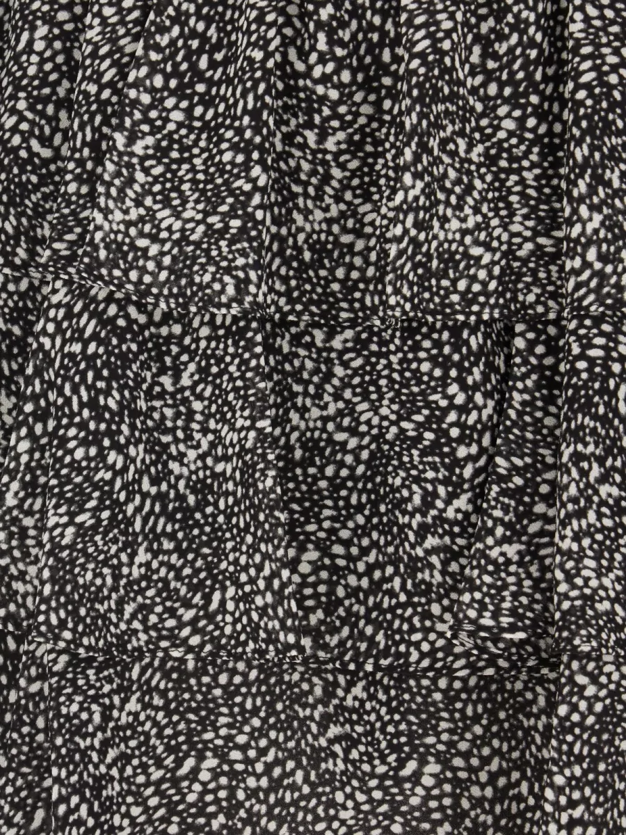 Michael Kors Printed Full Skirt