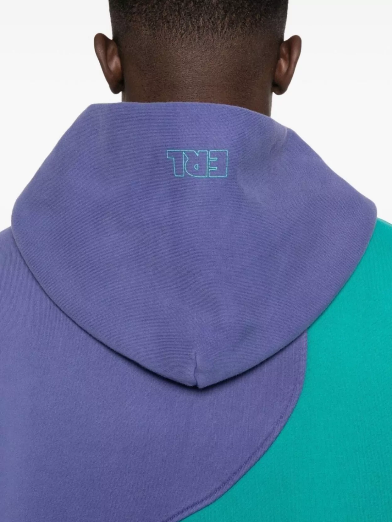 Erl Color Block Hoodie Sweatshirt