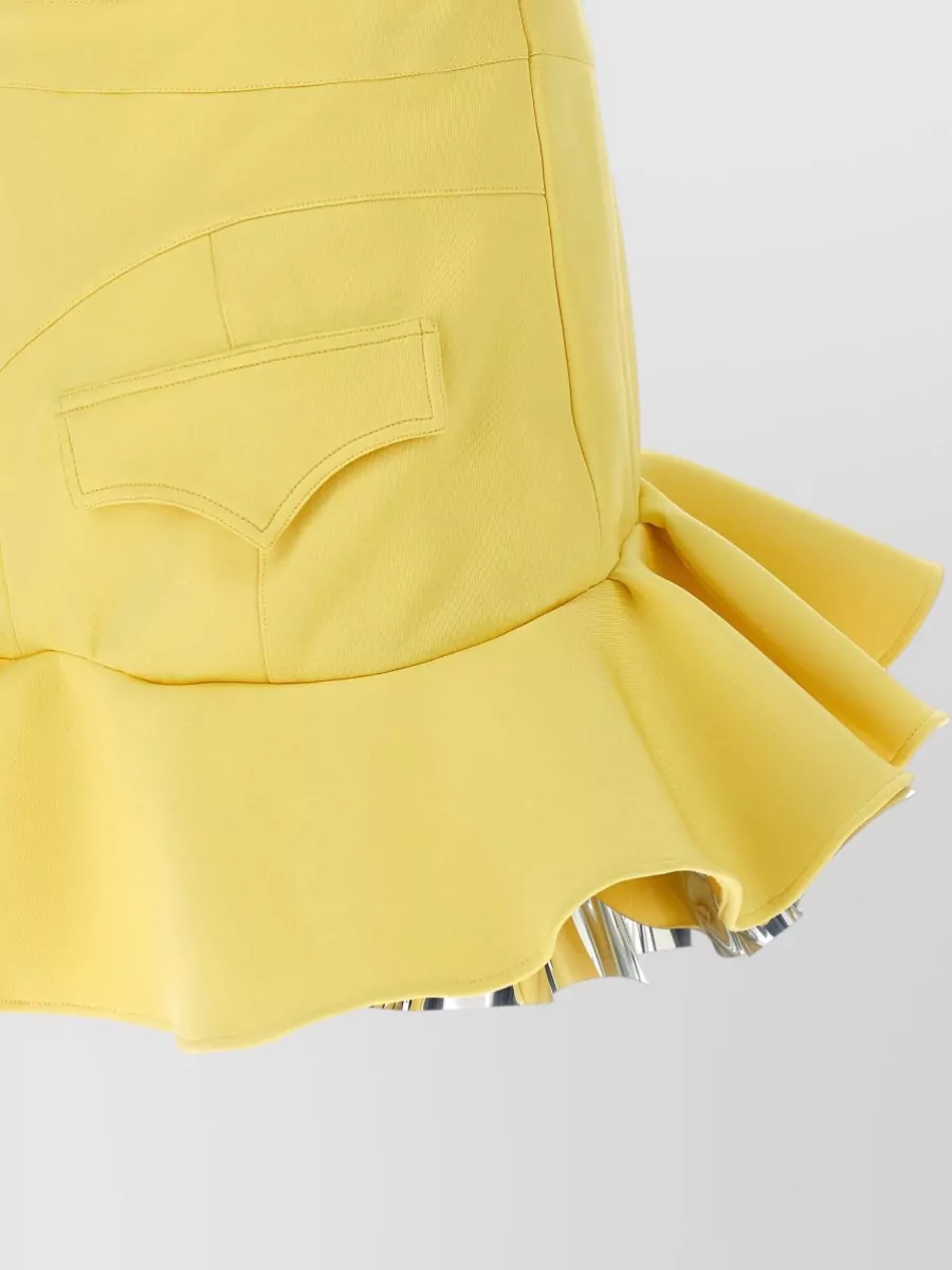 Paco Rabanne Cutout Sleeveless Mini Dress
