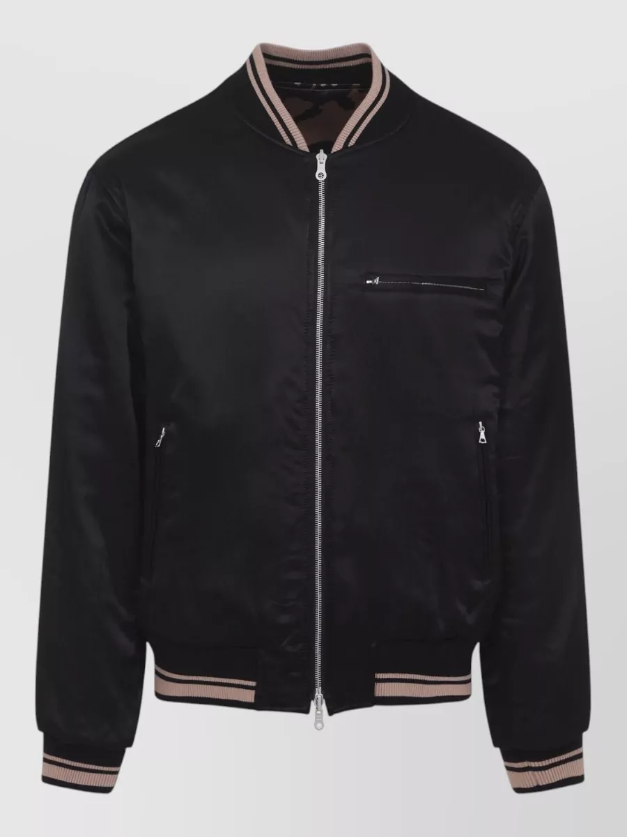 Dries Van Noten Floral-Print Reversible Bomber Jacket