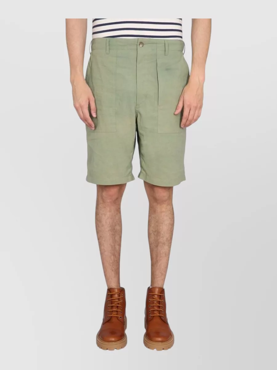 Engineered Garments Cotton chino shorts