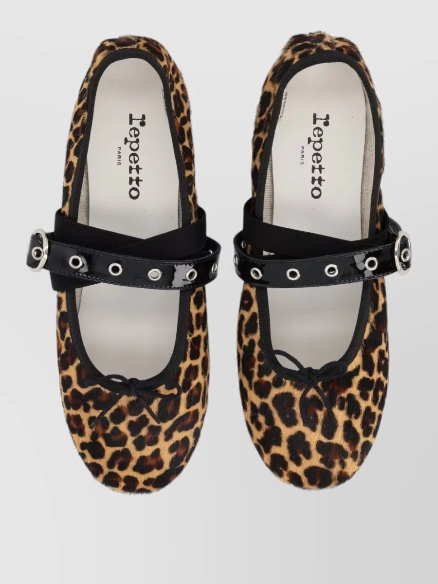 Repetto Calfskin Ballerina Flats