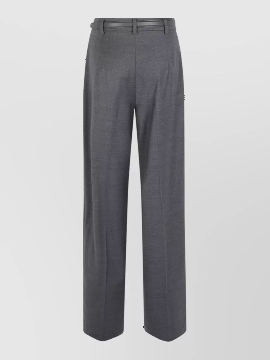 S Max Mara virgin wool tailored trousers