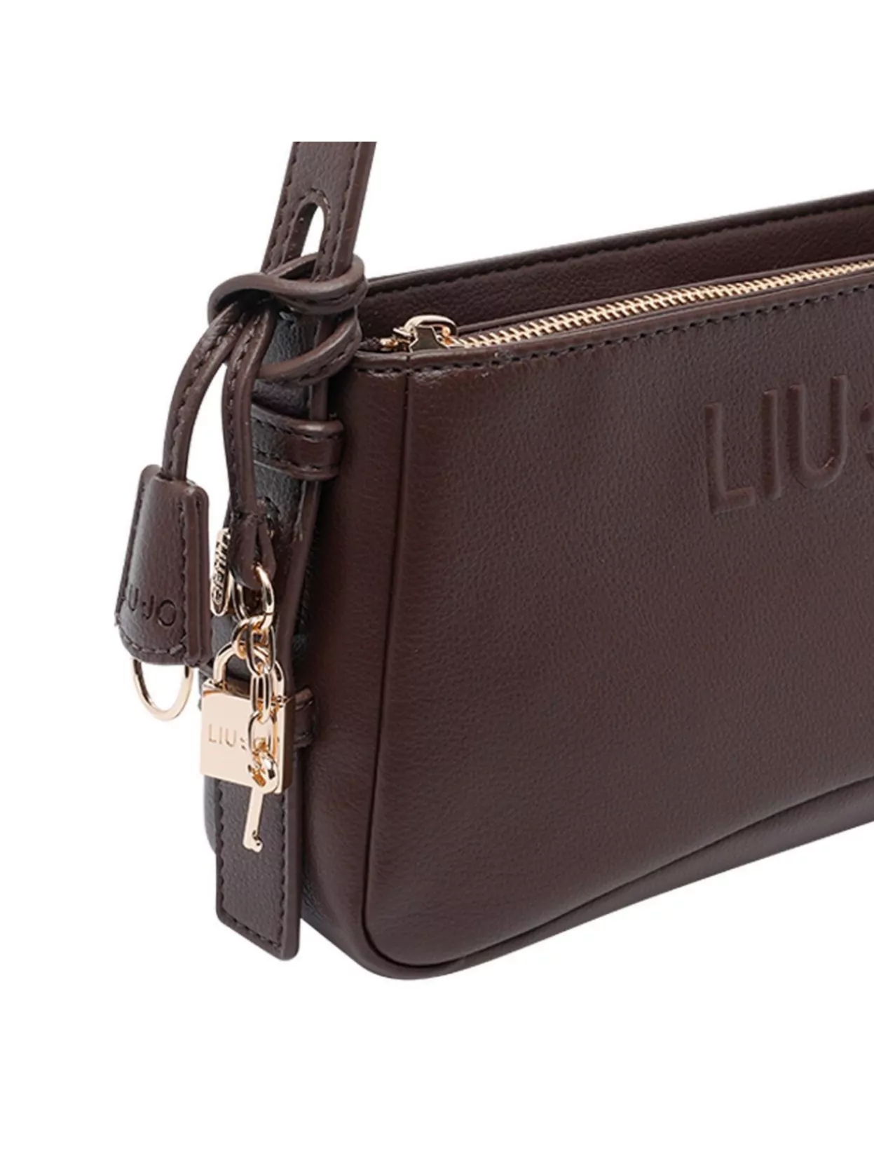 Liu Jo Logo Charm Shoulder Bag