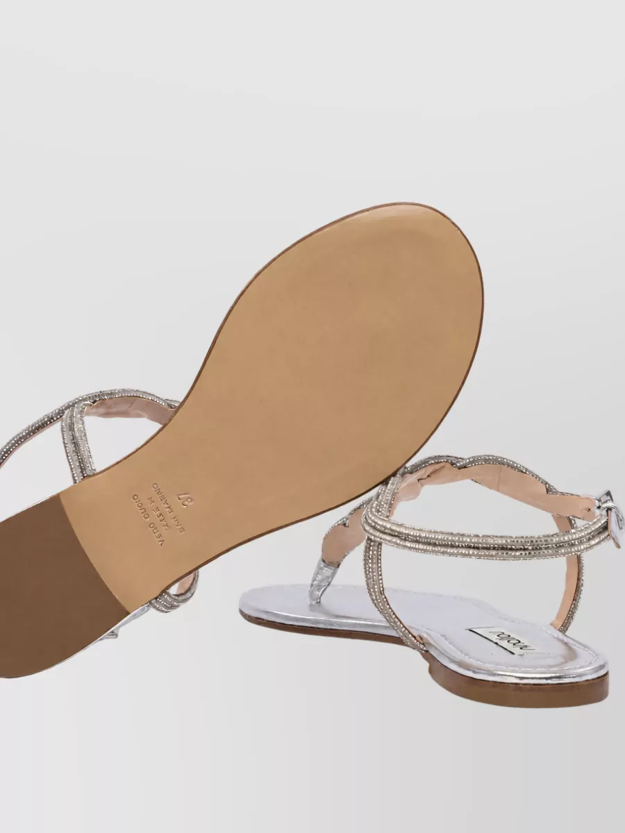 Ninalilou Leather Sandals