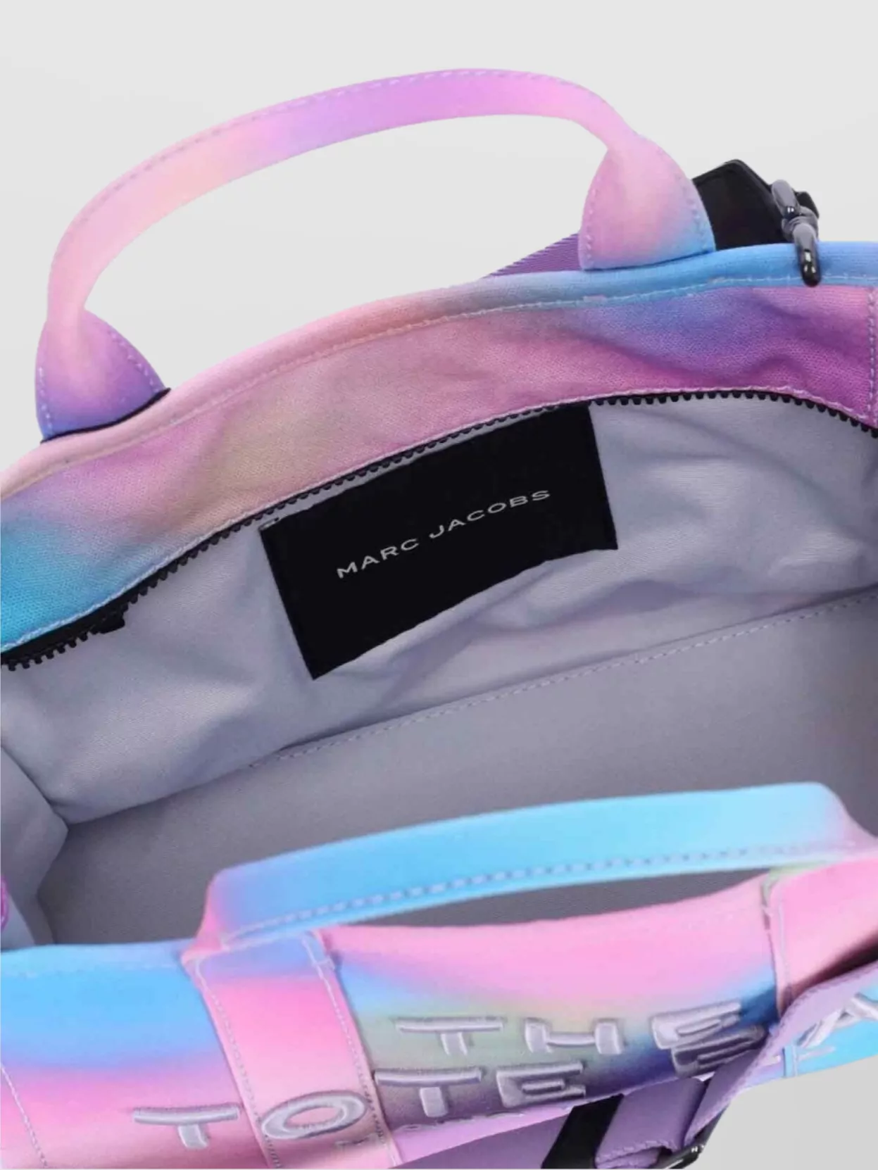 Marc Jacobs Tie-Dye Top Handles Tote Bag With Removable Strap