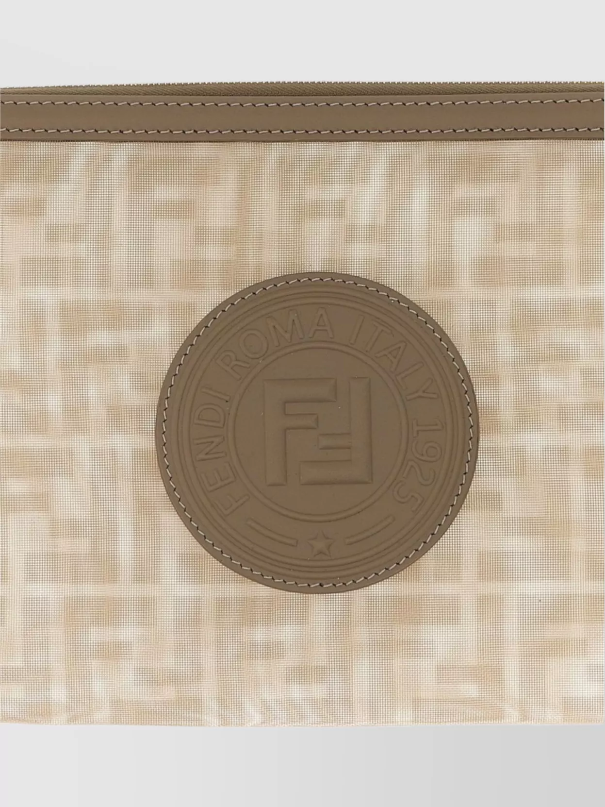Fendi Clear Clutch Wrist Strap