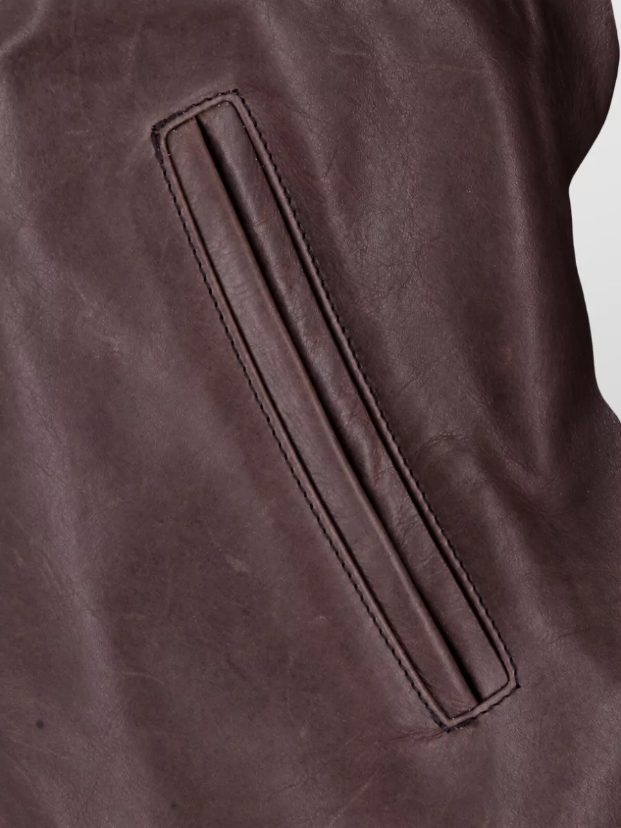 Our Legacy Leather Mini Jacket