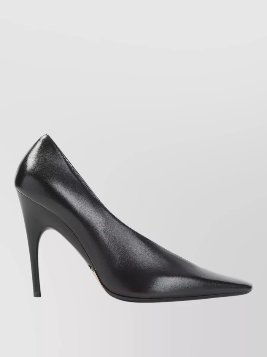Balenciaga Leather Duchesse Pumps