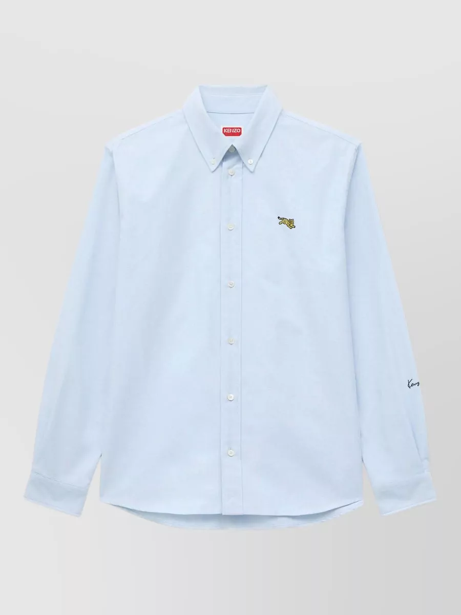 Kenzo oxford cotton button-down shirt