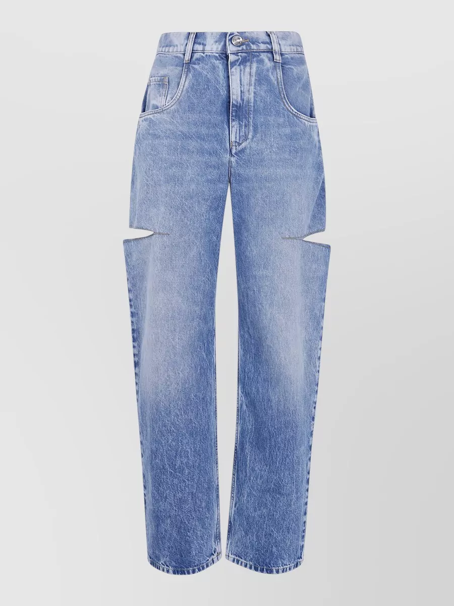 Maison Margiela cutout denim trousers