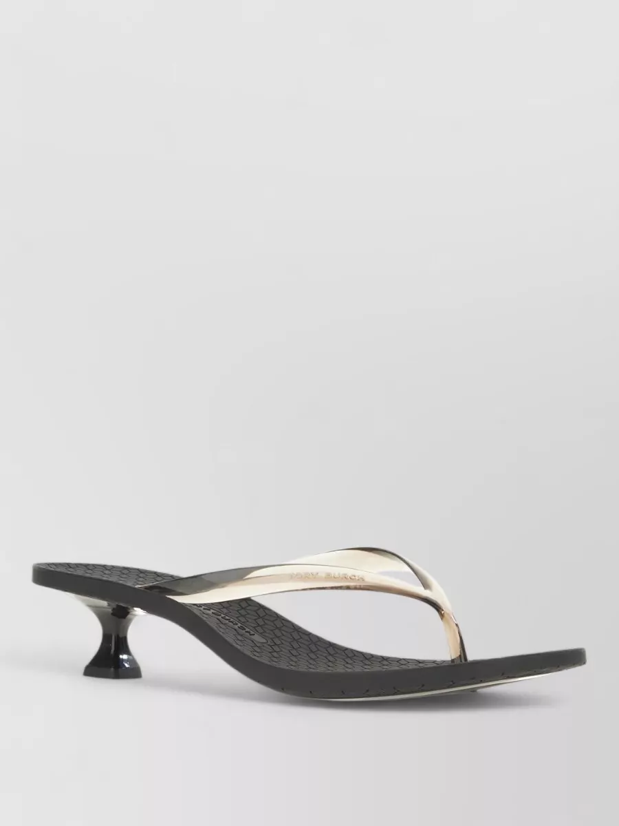 Tory Burch two-tone rubber sandals