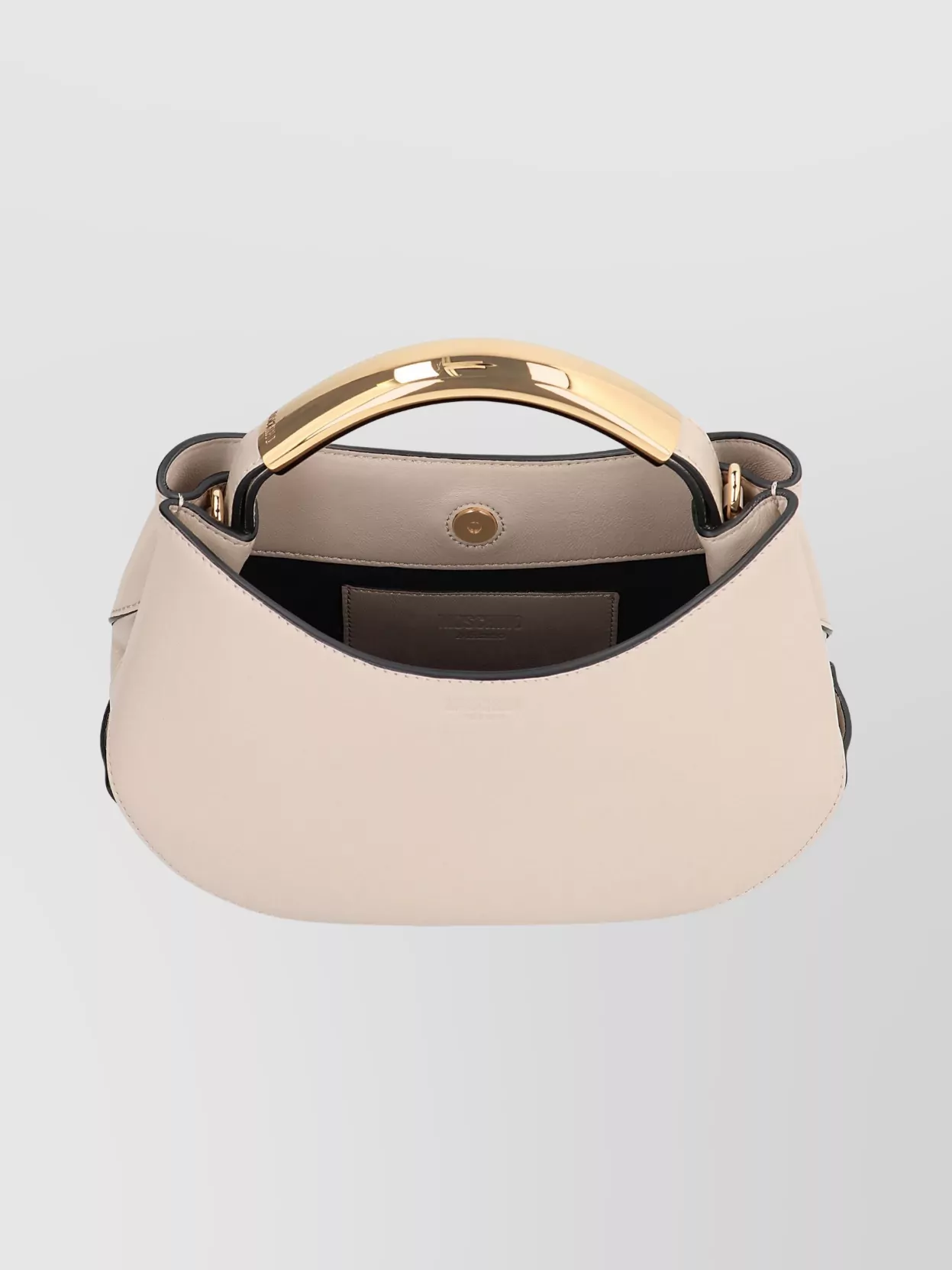 Moschino Leather Shoulder Bag Adjustable Strap