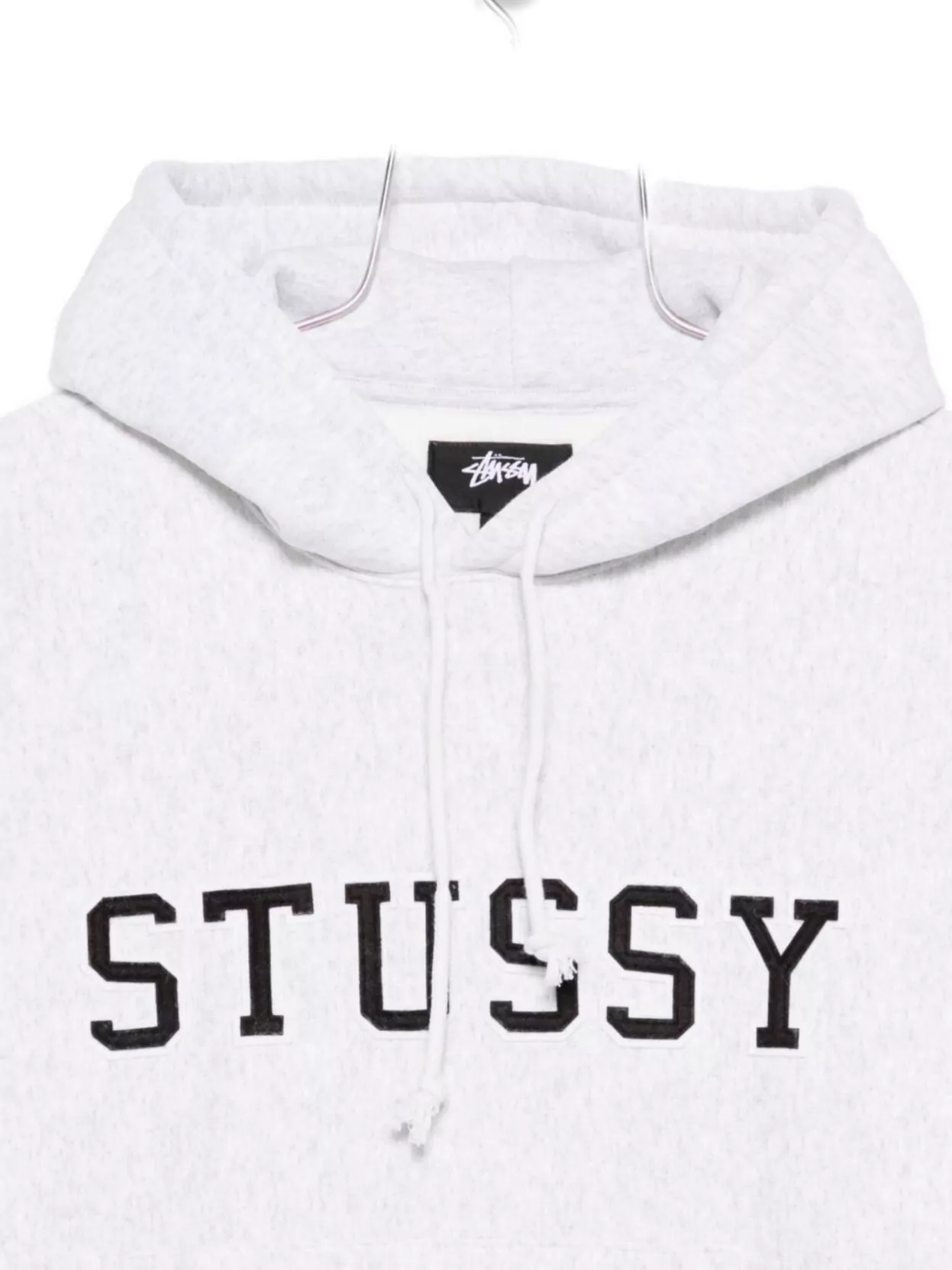 Stüssy Hooded Sweater With Ribbed Cuffs And Hem