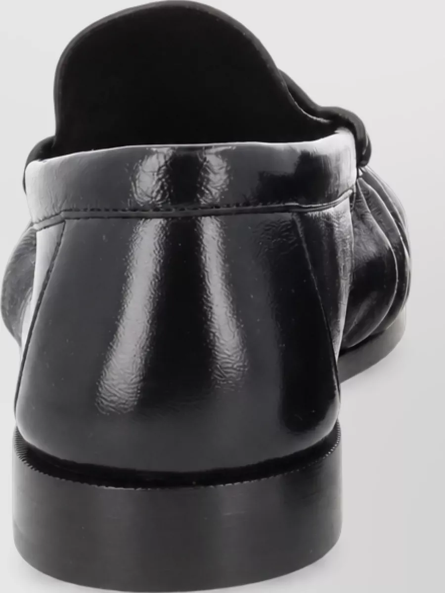 Saint Laurent Leather Mules