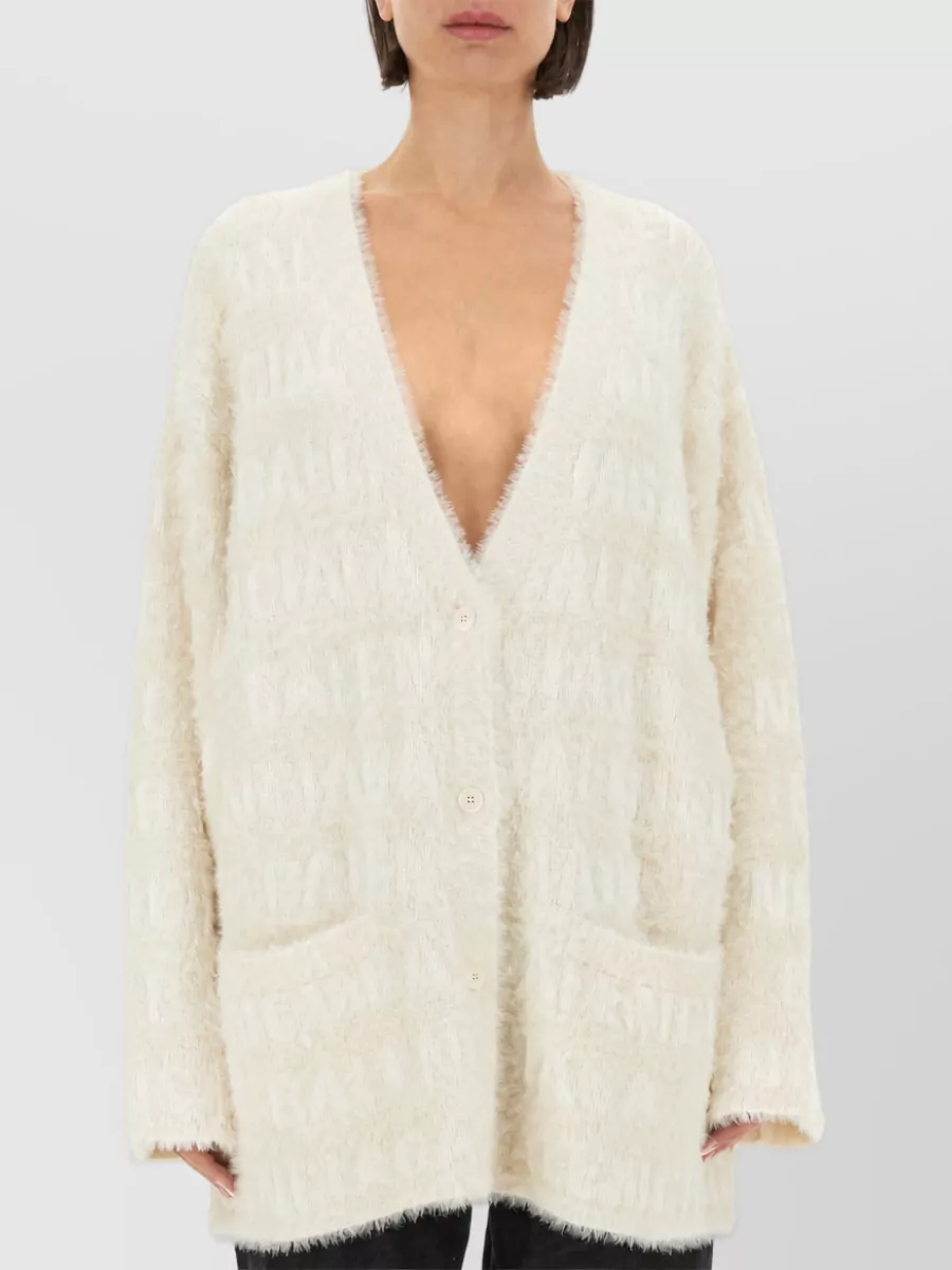 Balenciaga V-Neck Cardigan