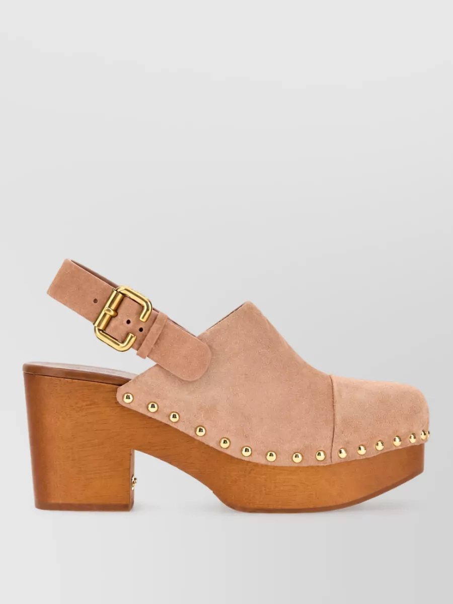 Chloé Leather Mules