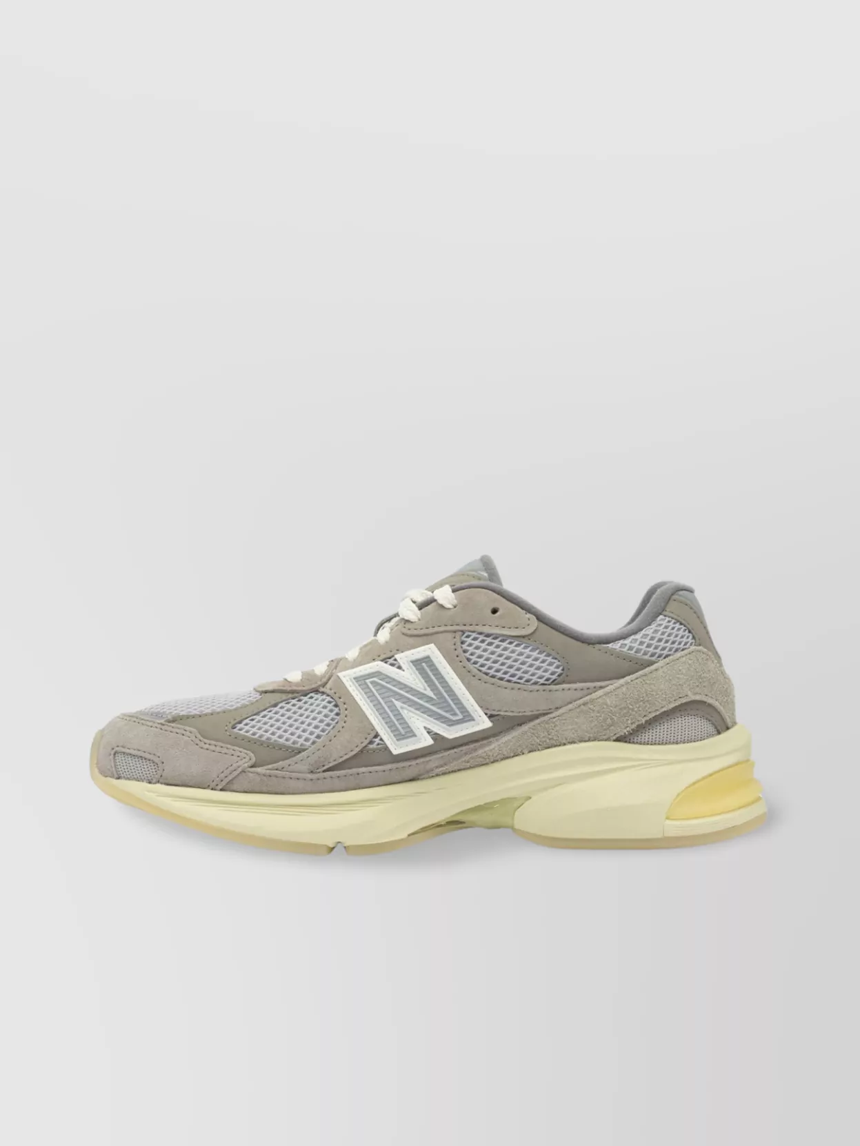 New Balance Mesh And Suede Slip-On Sneakers