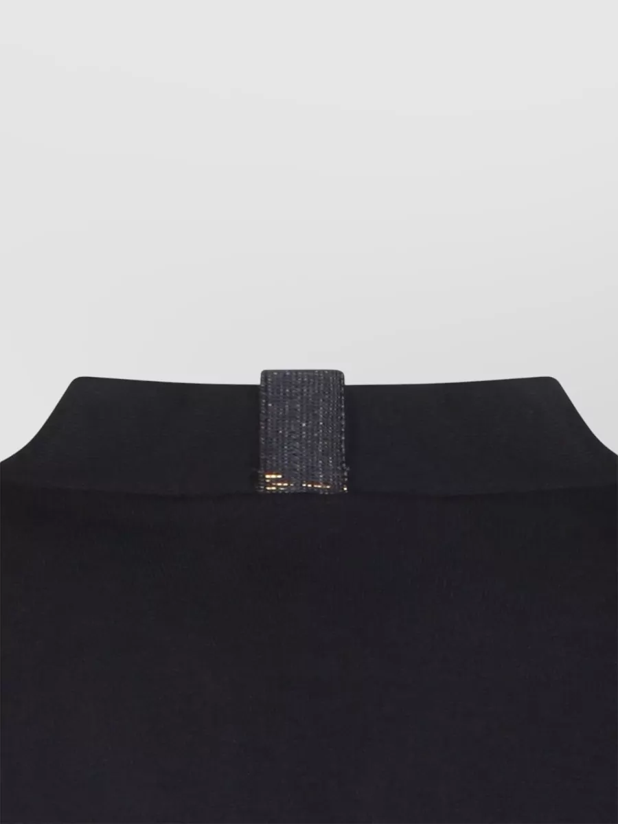 Fabiana Filippi V Neck Cropped Knitwear Long Sleeves Buttons