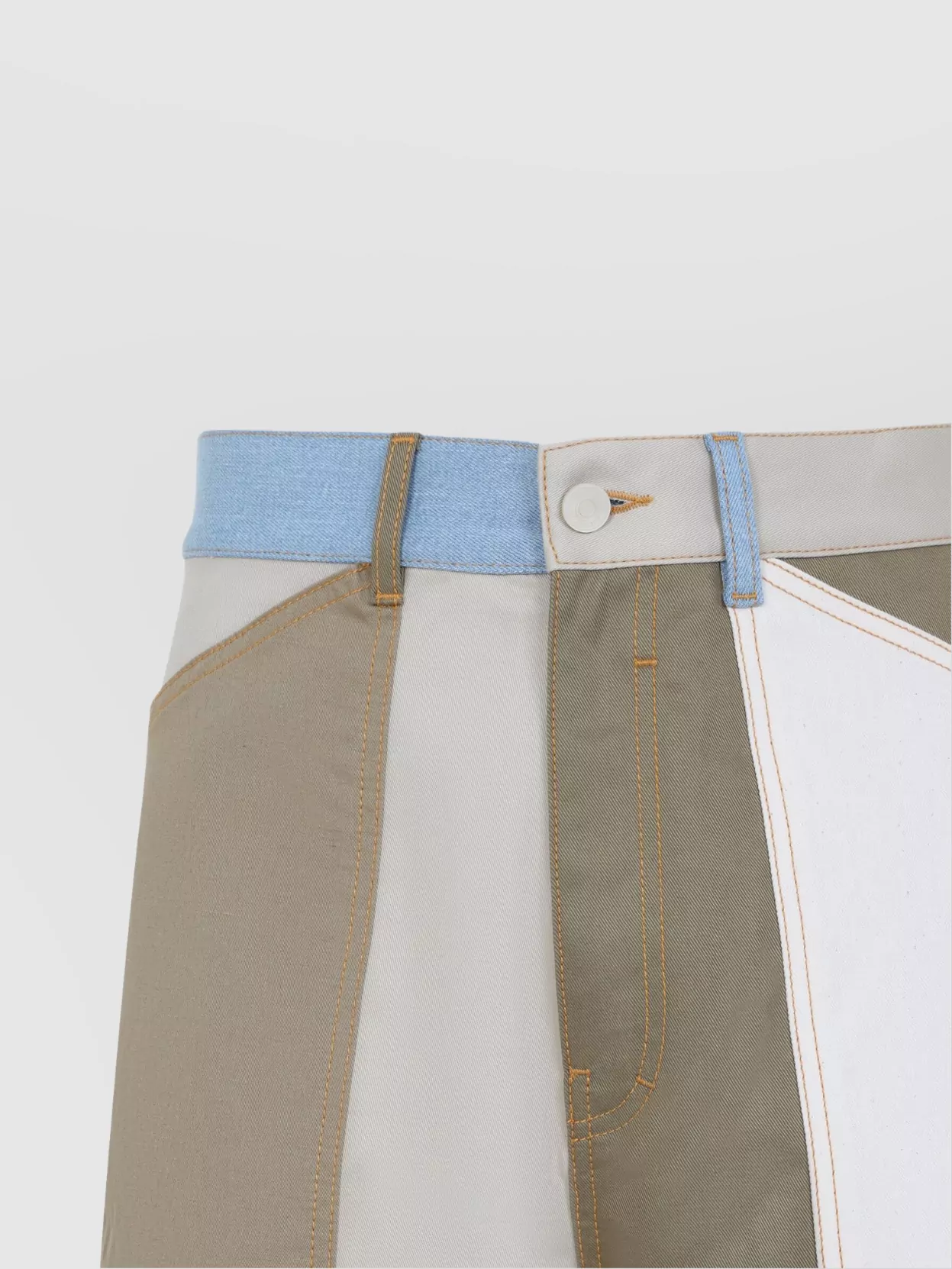 Givenchy Patchwork Straight-leg Jeans
