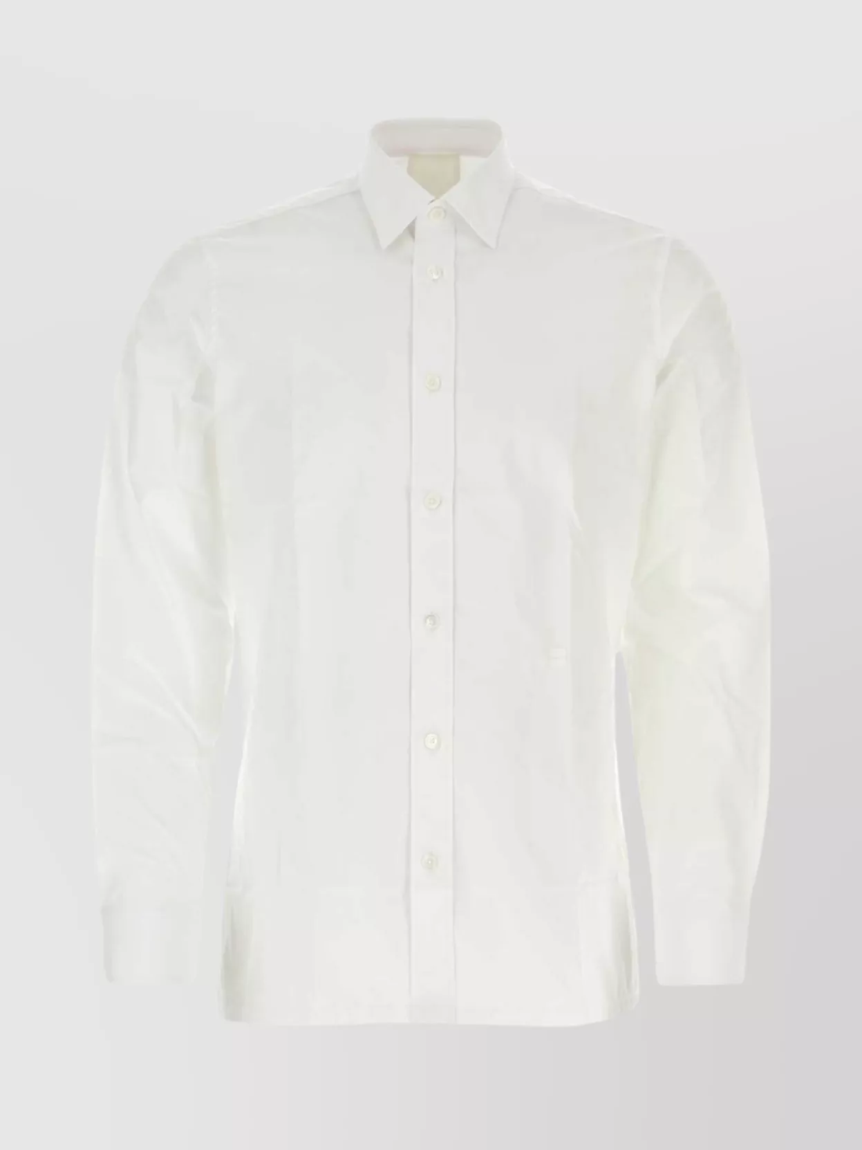 Shop Givenchy Tailored Button-up Shirt With Button Cuffs