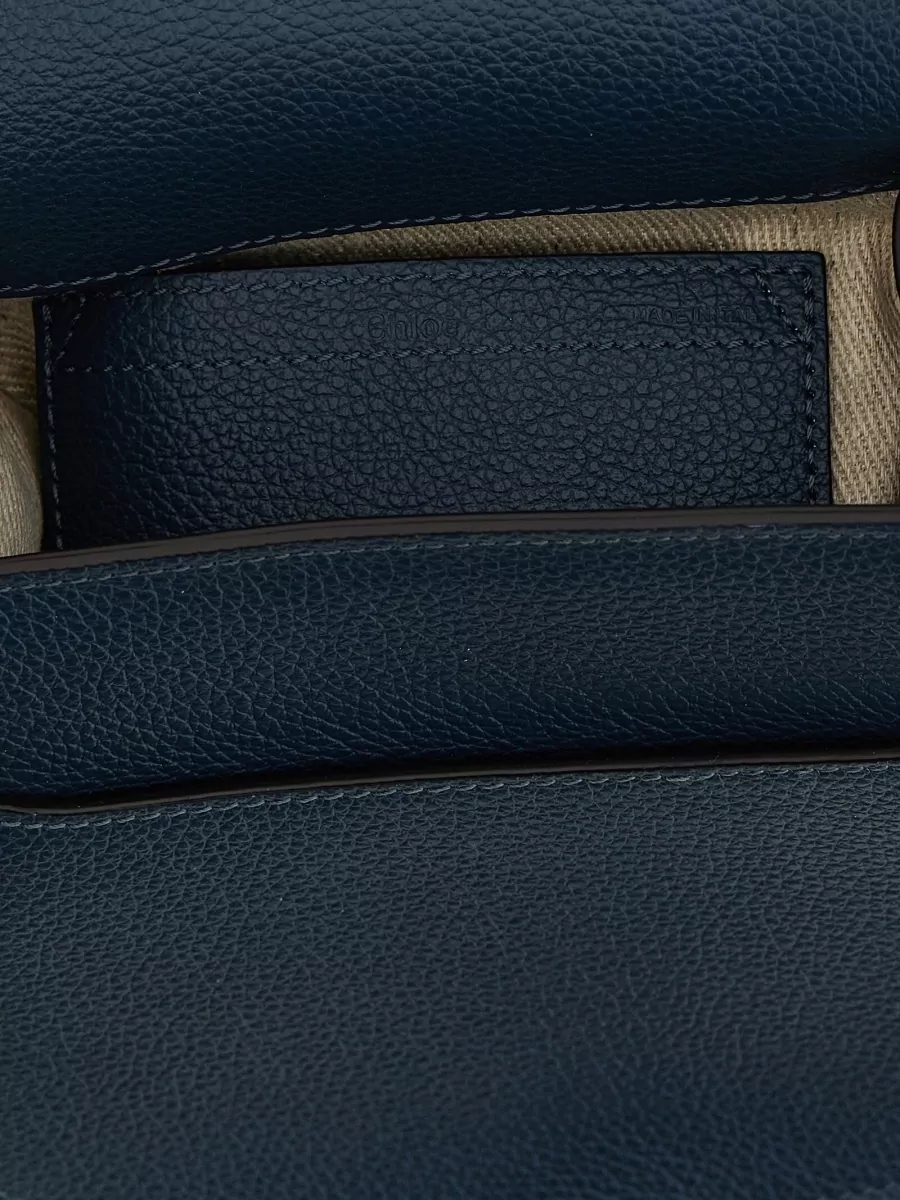 Chloé Marcie Saddle Small Leather Crossbody Bag