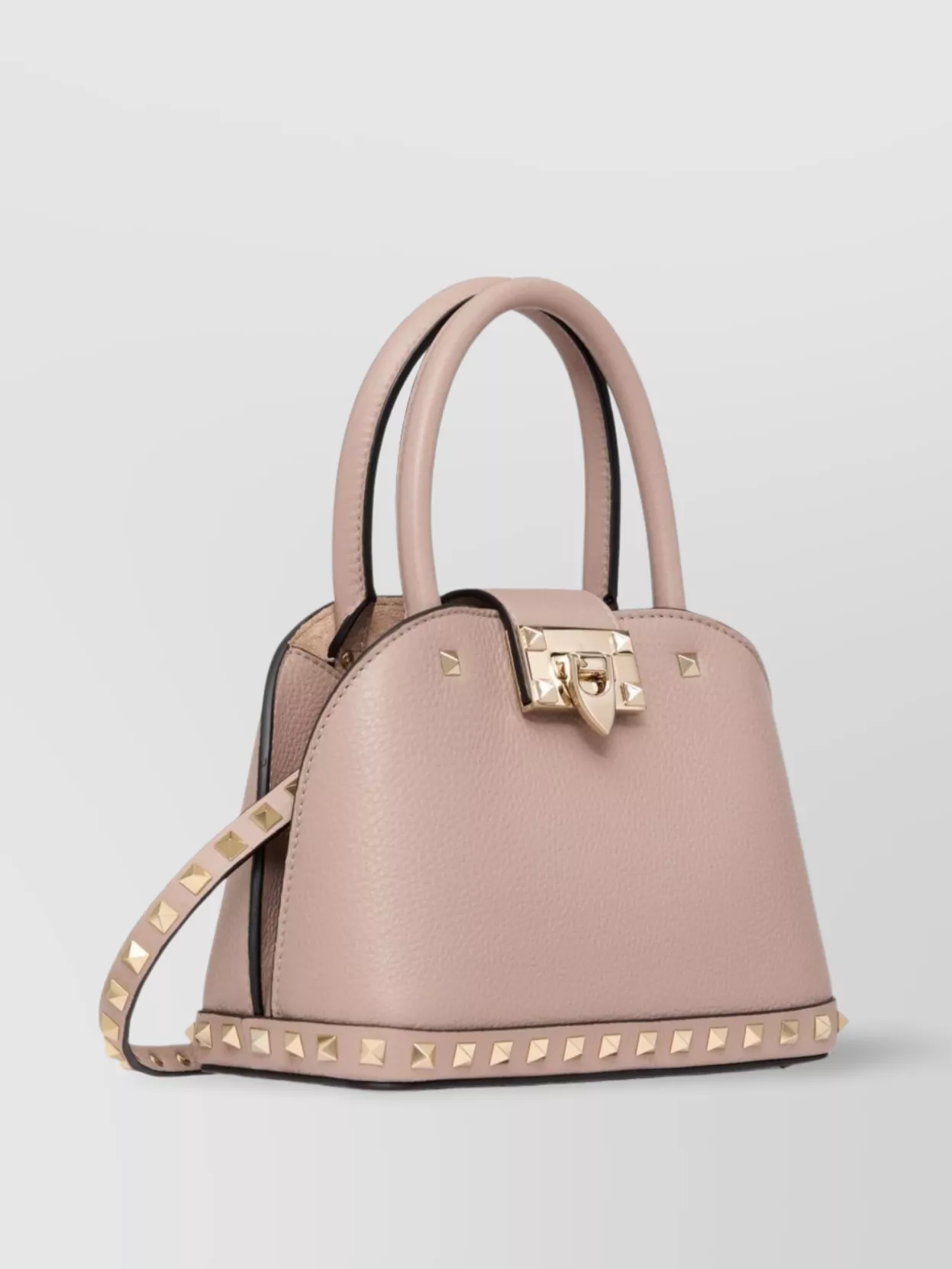 Valentino Garavani Women Small Leather Rockstud Handbag