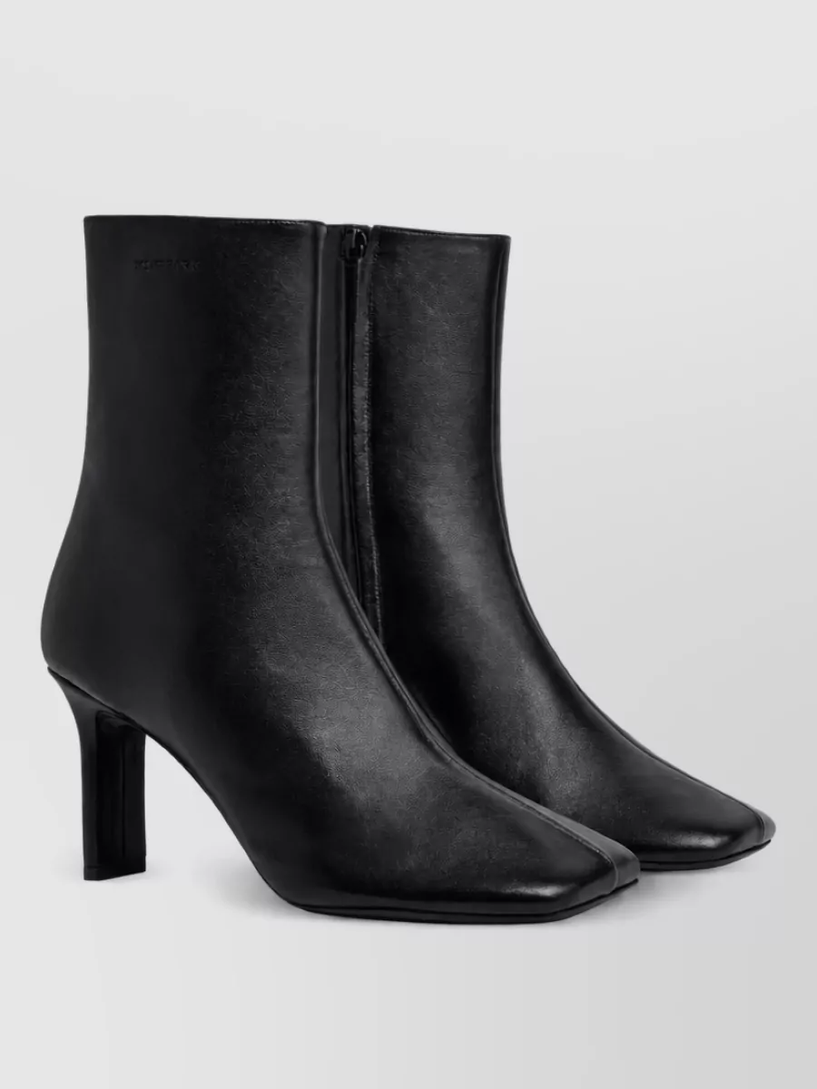 Courrèges Leather Ankle Boots