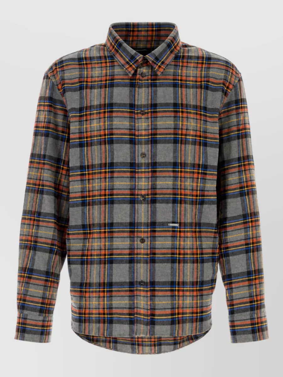 Dsquared2 Checked flannel shirt