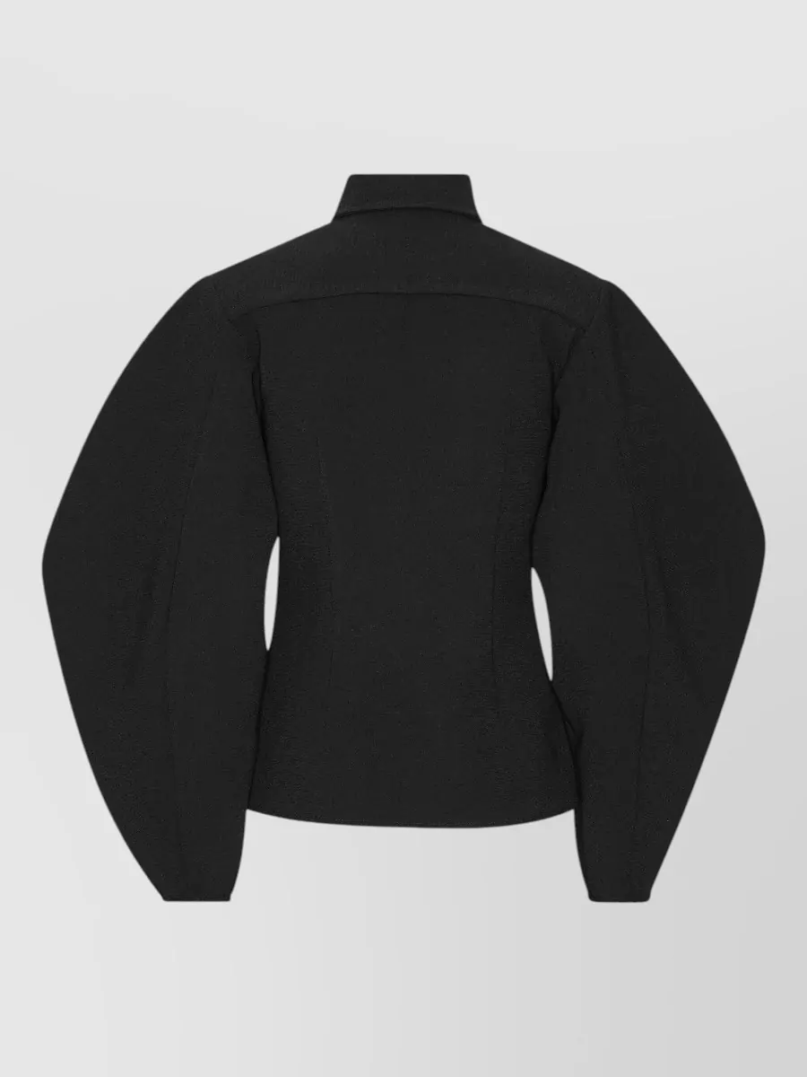 Rotate Fitted Long-Sleeve Shirt