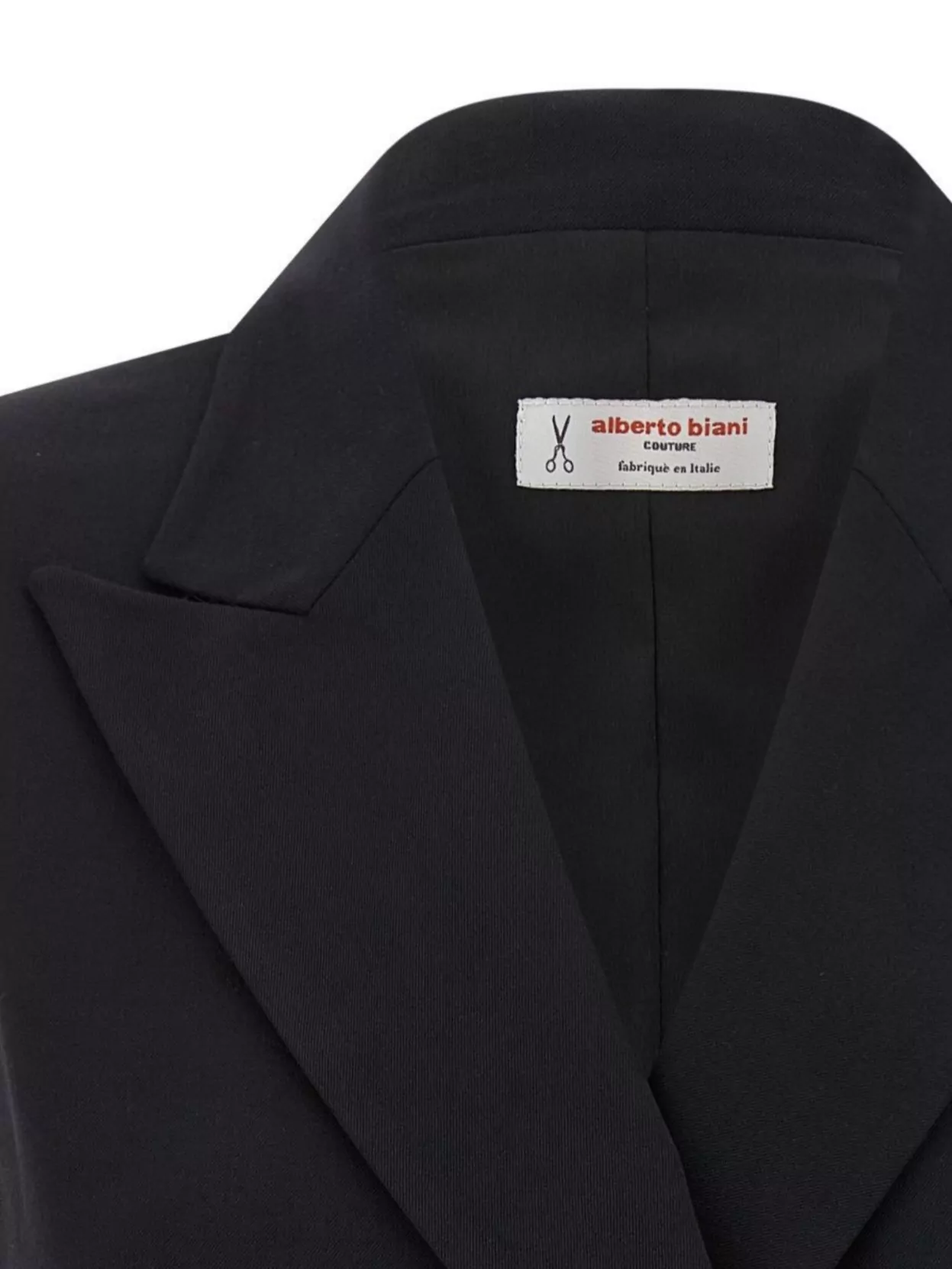 Alberto Biani Sleeveless Double-Breasted Waistcoat With Adjustable Back Strap