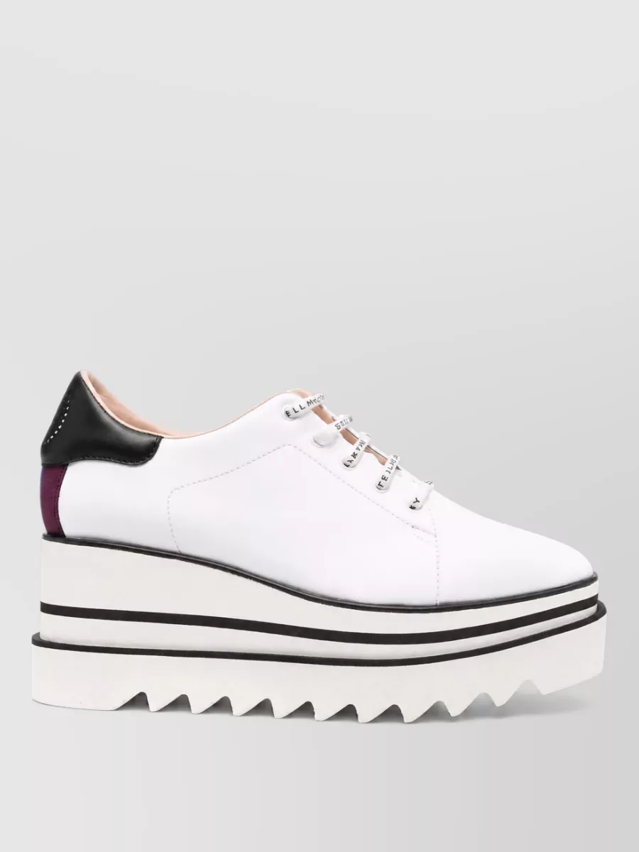 Stella Mccartney Elyse Platform Lace-Up Shoes