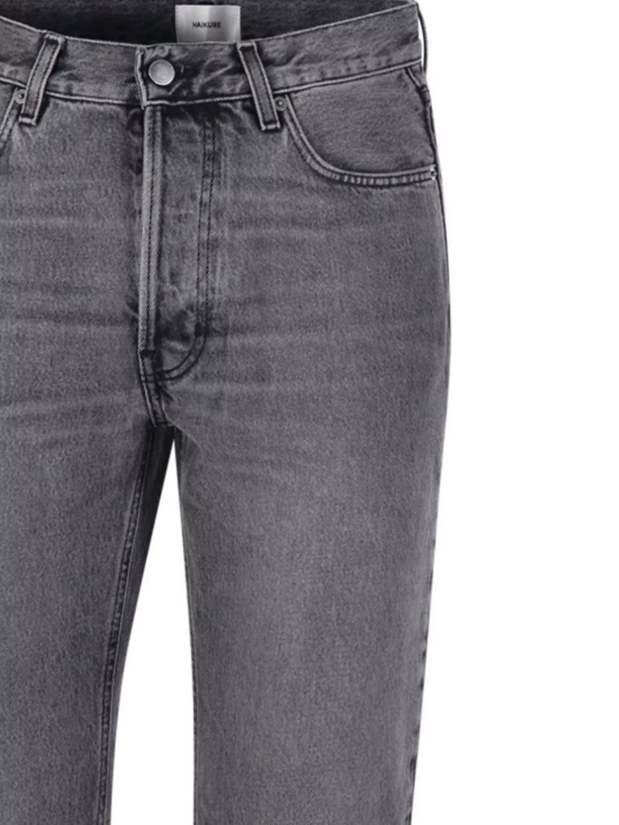 Haikure Slim Jeans Featuring Belt Loops