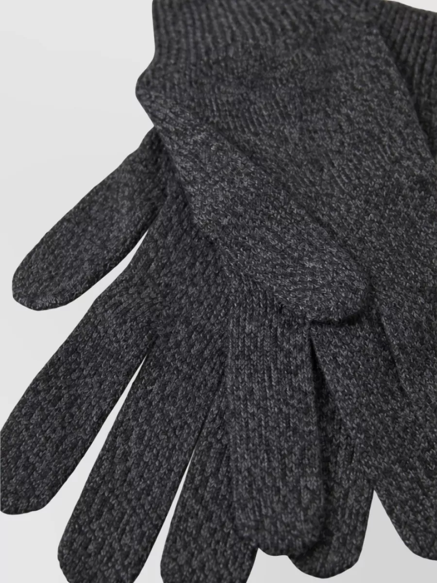 Dolce&Gabbana Virgin Wool Knit Gloves