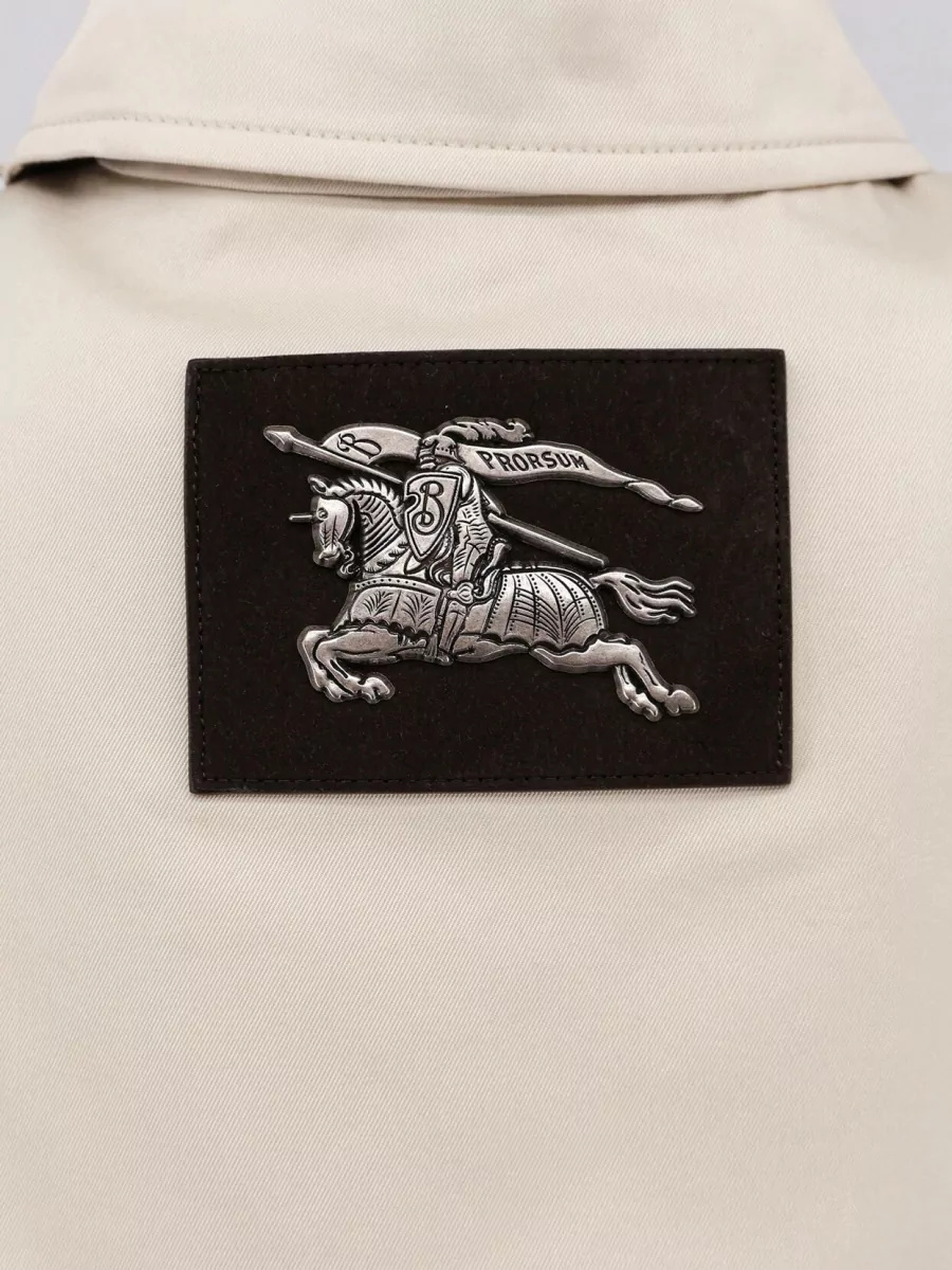 Burberry Cotton Short Trench Coat