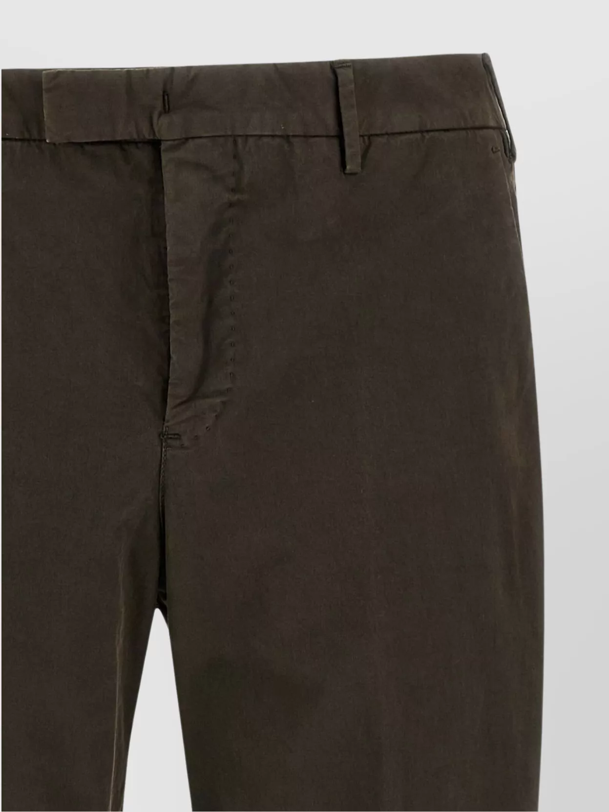 Pt Torino Tailored Trousers With Pockets And Loops