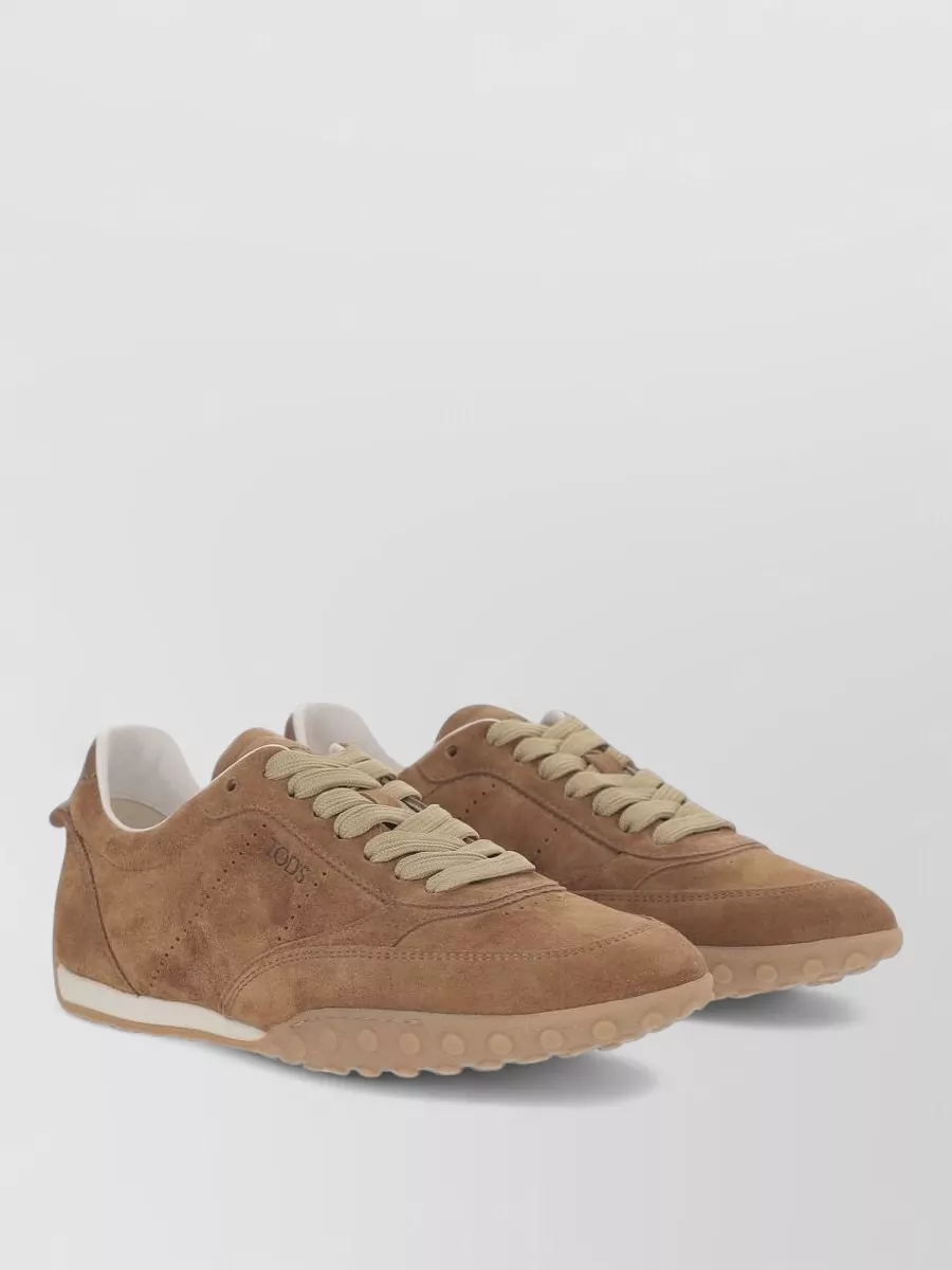 Tod's suede lace-up sneakers