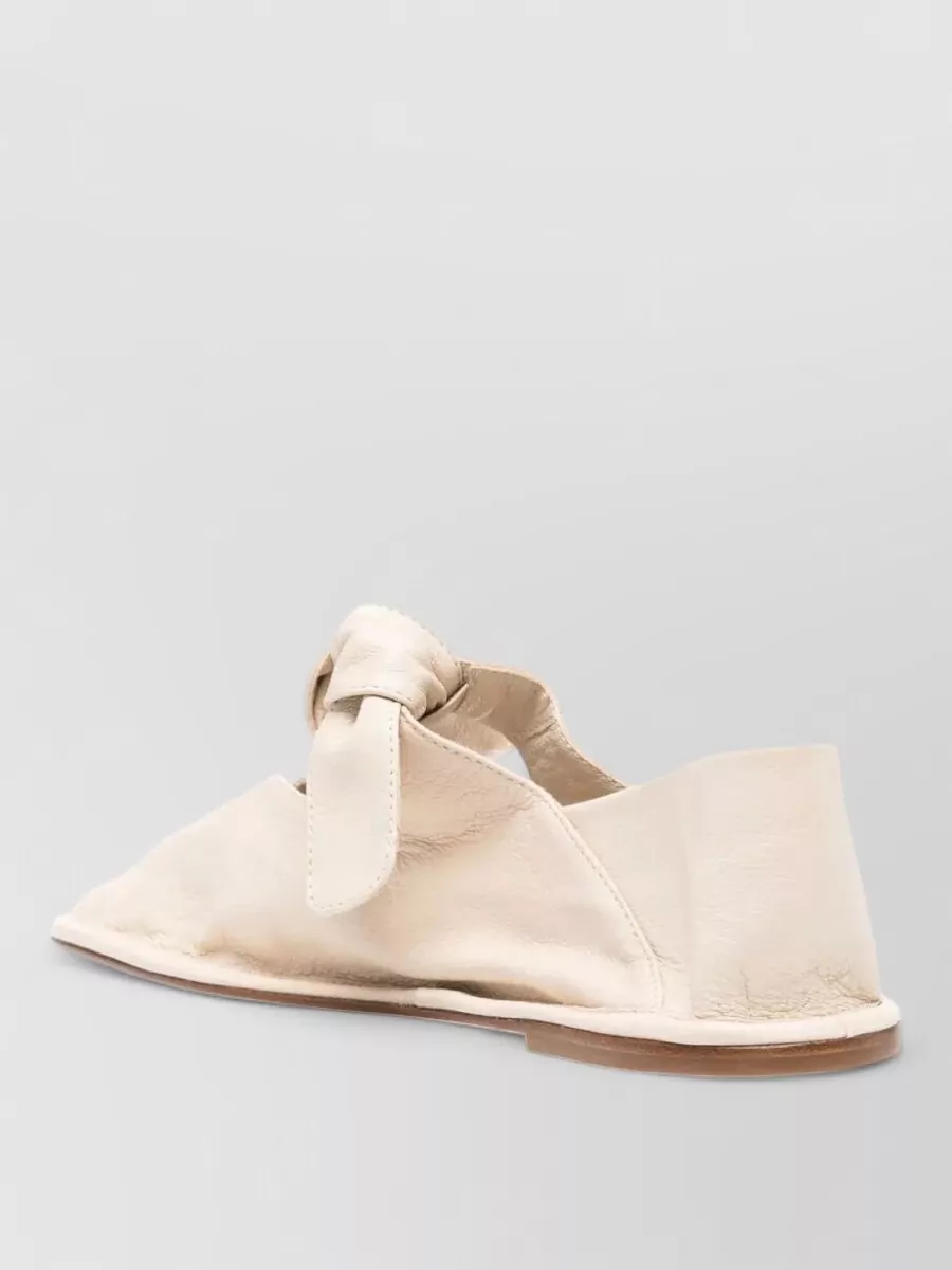Hereu Leather Ballerina Shoes