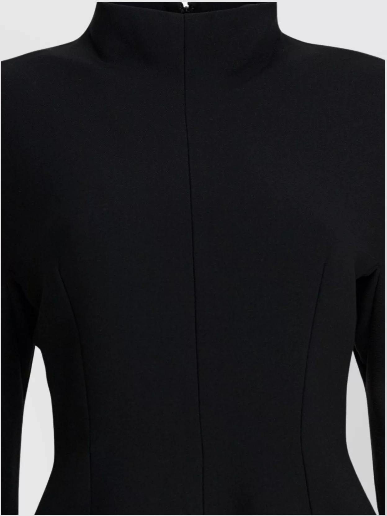 Sportmax Tailored Dresses With Long Sleeves And High Neckline