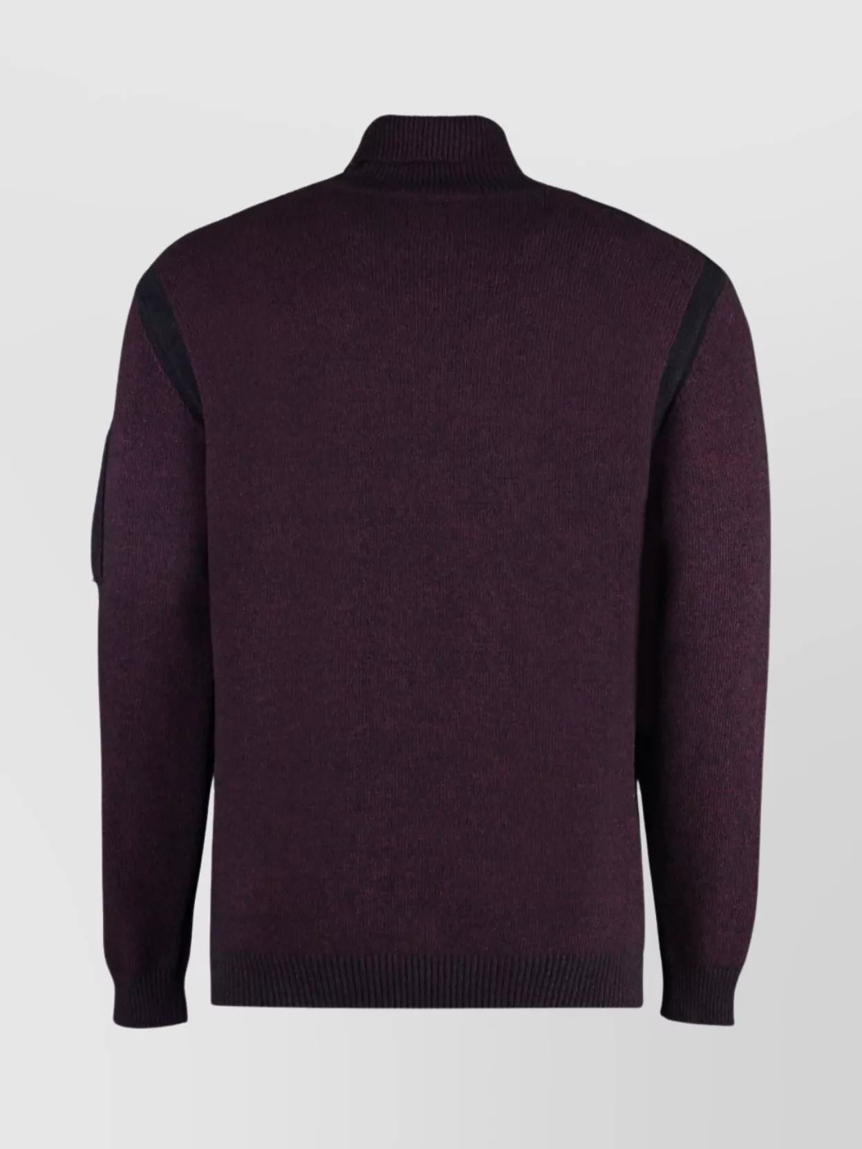 C.p. Company Wool Turtleneck Sweater Arm Pocket