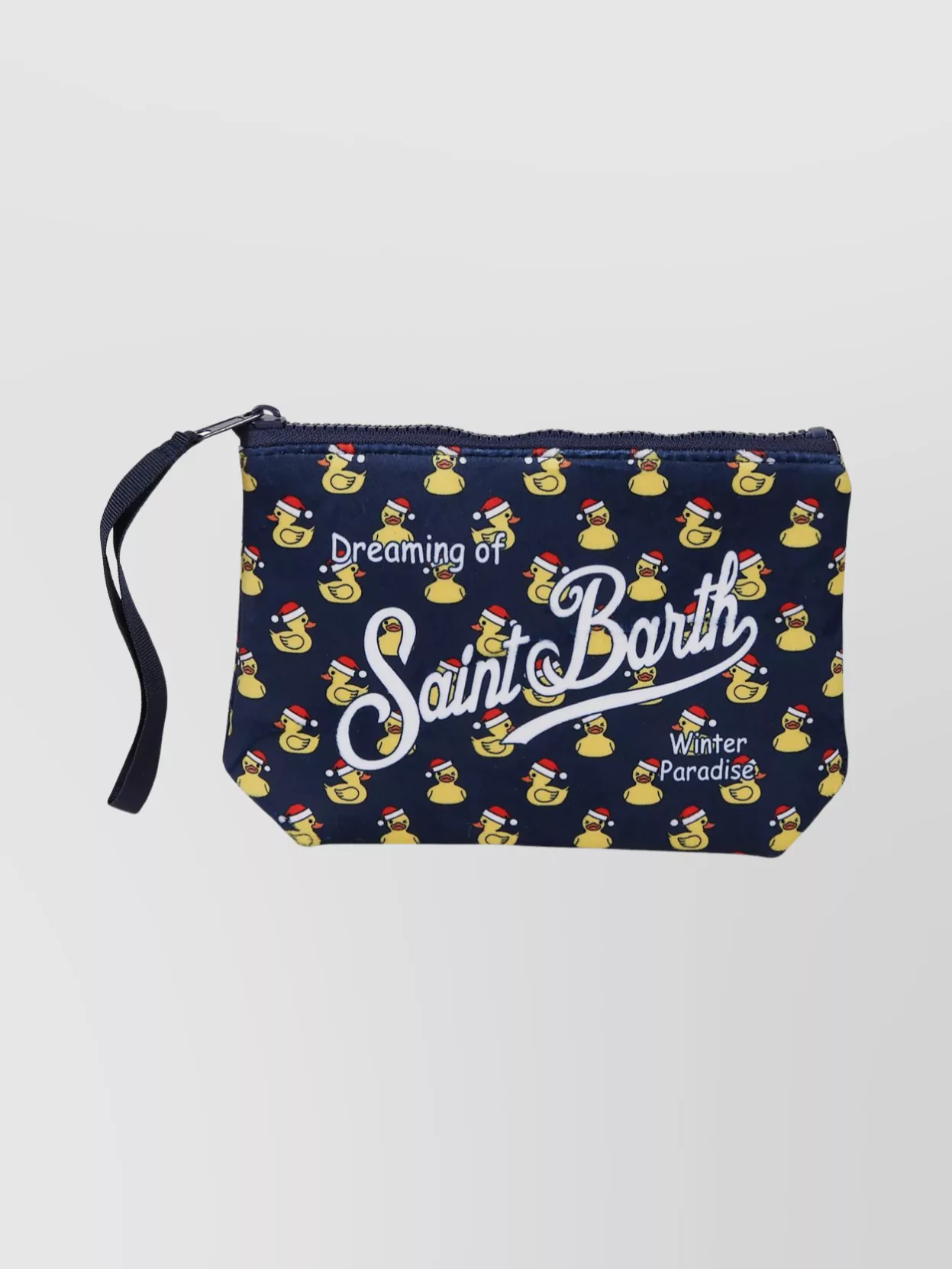 Mc2 Saint Barth Printed Design Wrist Strap Clutch Bag