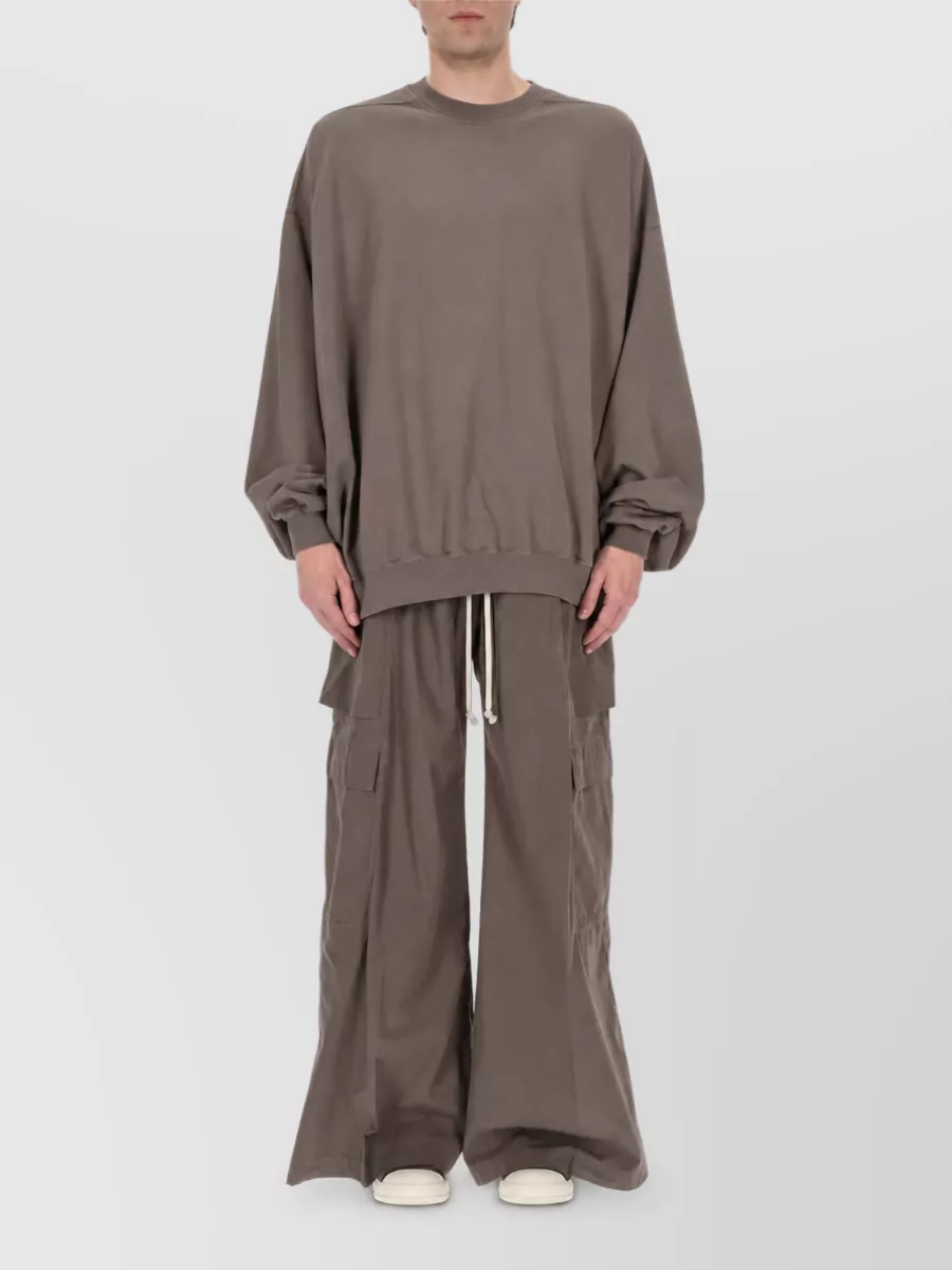 Rick Owens Drkshdw Cotton Crewneck Sweatshirt