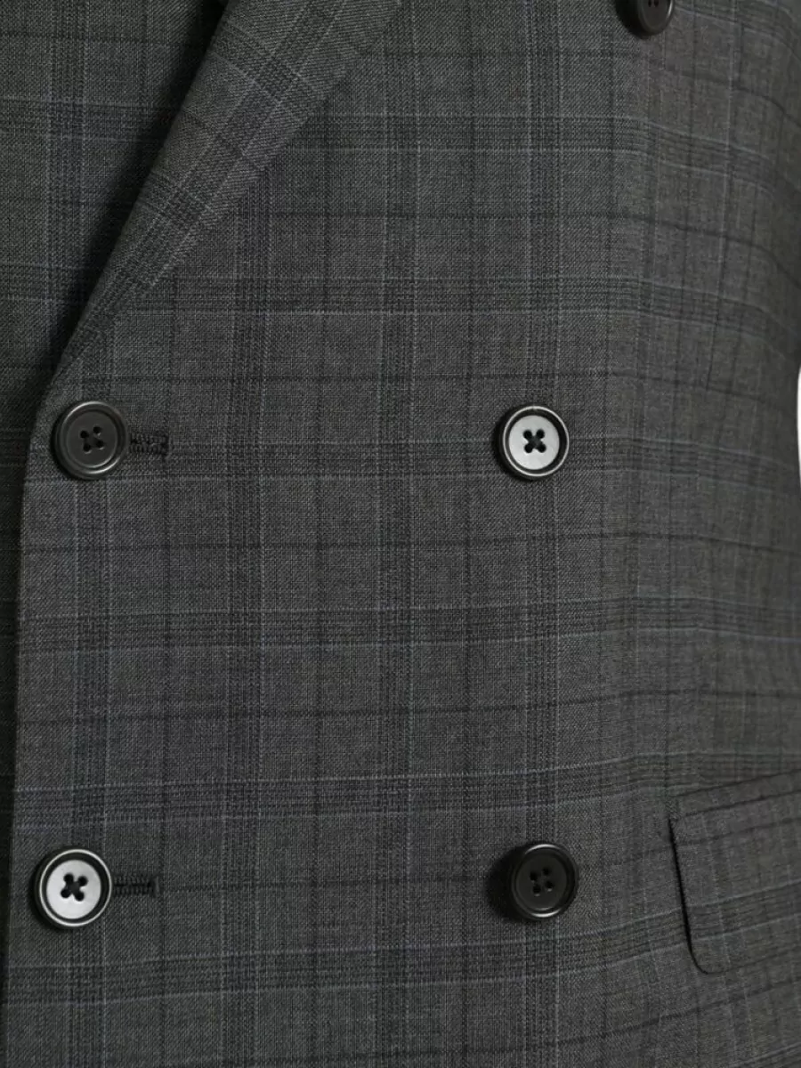 Dolce&Gabbana Checked Double-Breasted Suit