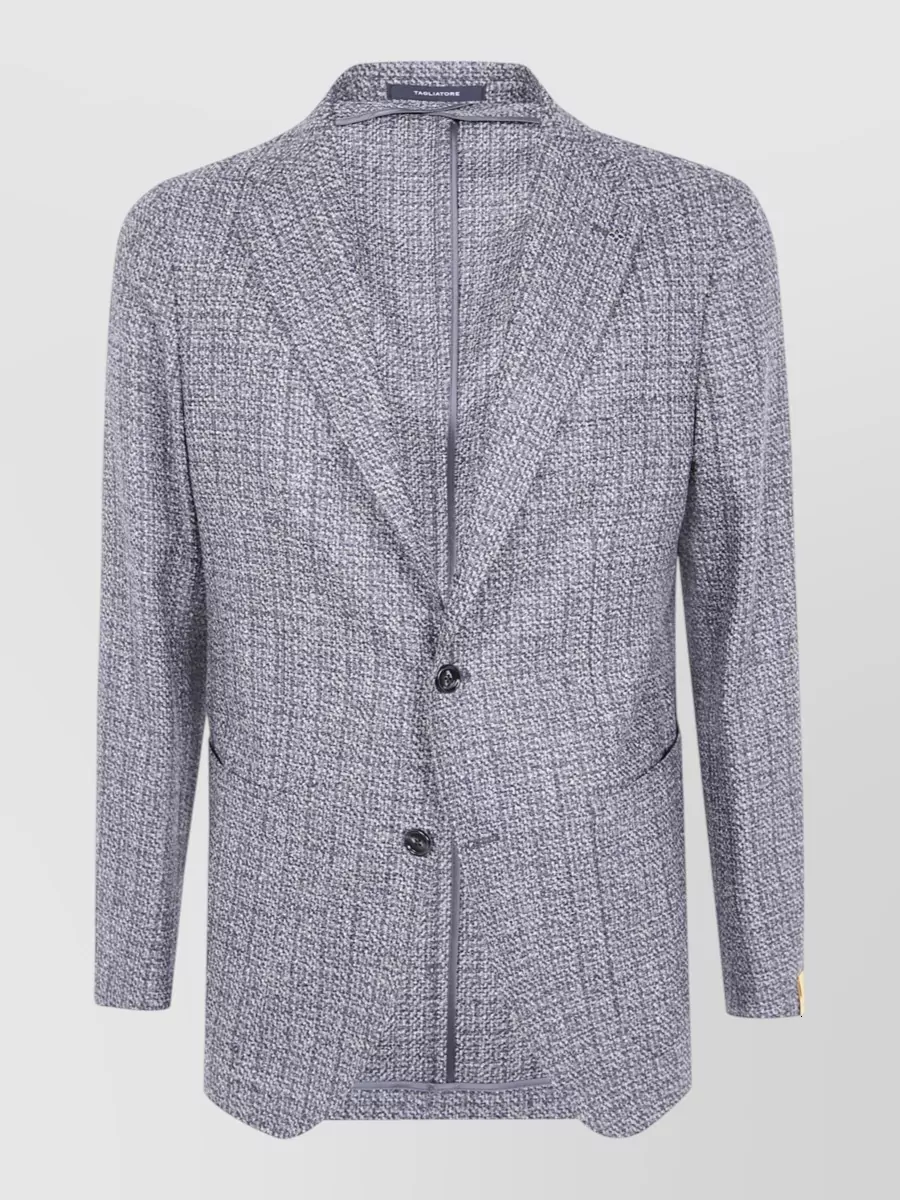 Tagliatore wool single breasted suit jacket