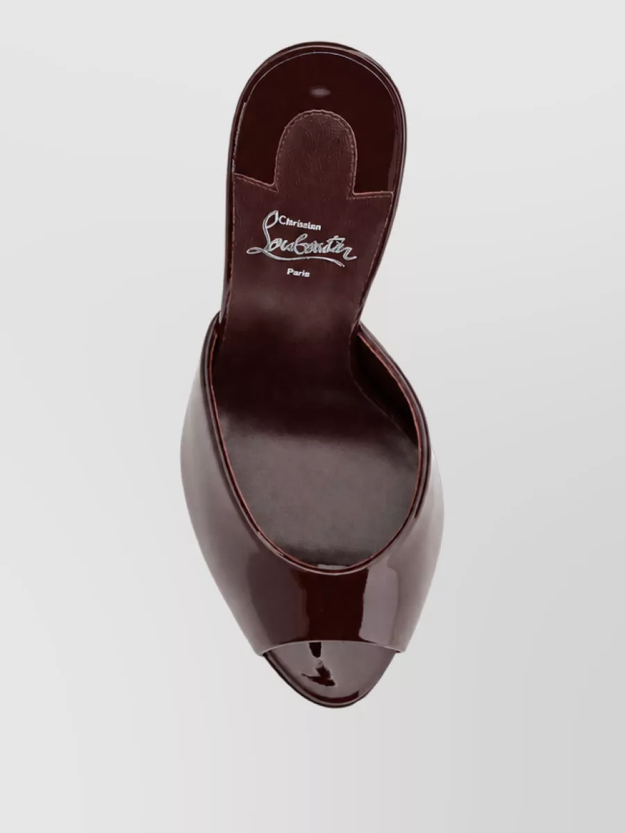 Christian Louboutin Leather Me Dolly Mules