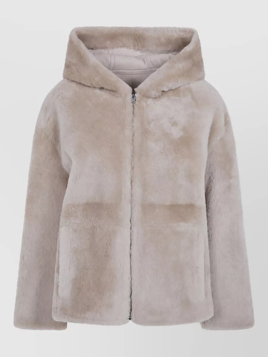 Yves Salomon leather jacket