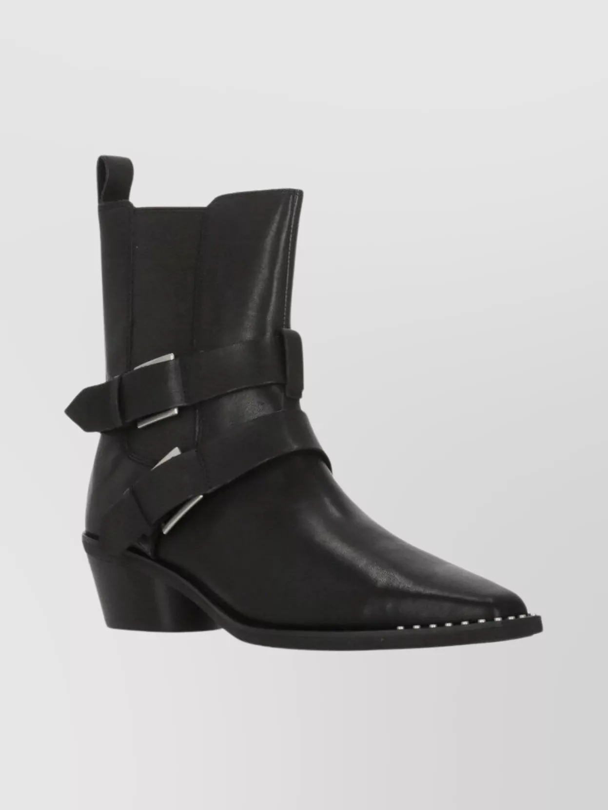 Ash Stylish Chelsea Ankle Boots With Block Heel