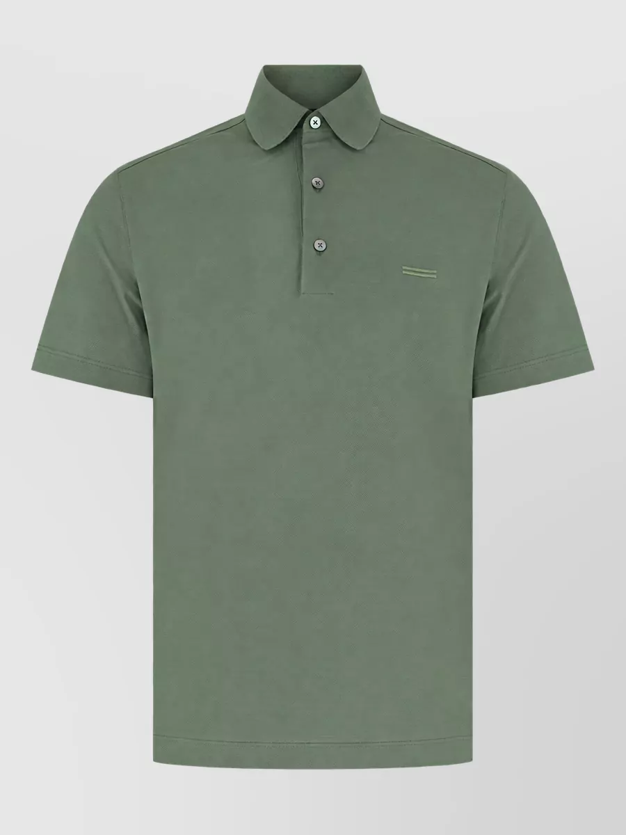 Zegna Cotton polo shirt
