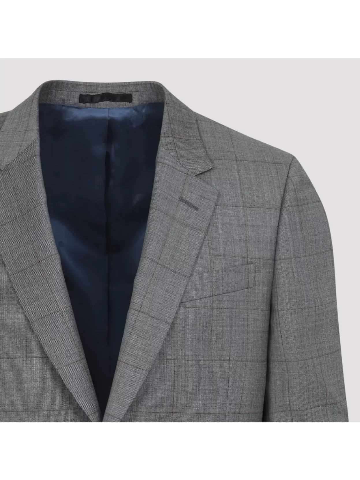 Paul Smith Grey Wool-blend Suit With Tailored Fit In Gray